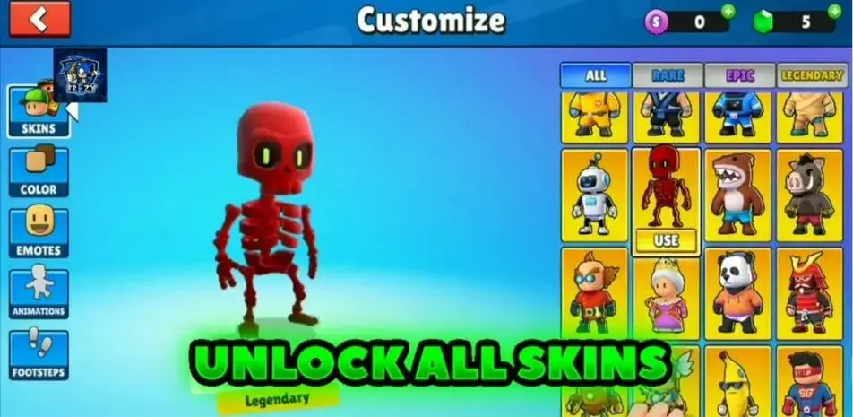 stumble-guys-mod-apk-unlock-all-skins