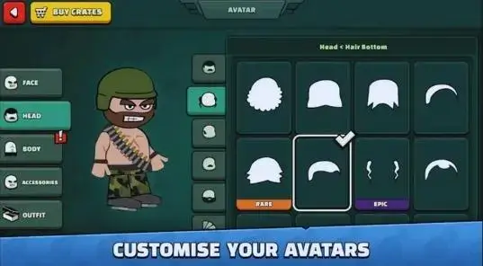 unlocked-avatars-mini-militia-mod-apk