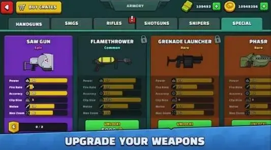 weapons-and-doodle-characters-mini-militia-mod-apk